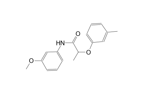 N-(3-methoxyphenyl)-2-(3-methylphenoxy)propanamide
