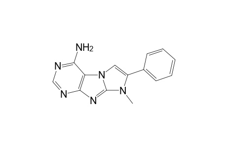 8-Methyl-7-phenylimidazo[1,2-f]adenine