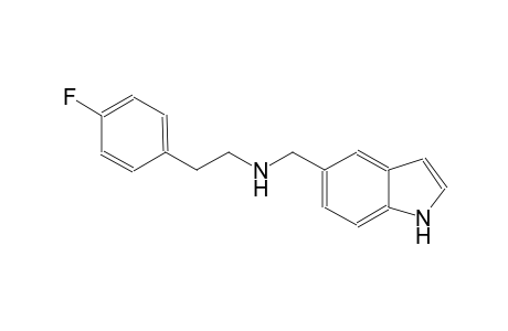 1H-indole-5-methanamine, N-[2-(4-fluorophenyl)ethyl]-