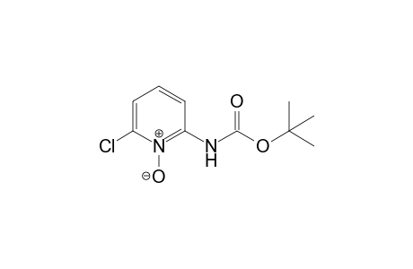 2-(tert-Butylocycarbonylamino)-6-chloropyridine N-oxide