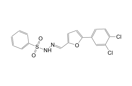 N'-{(E)-[5-(3,4-dichlorophenyl)-2-furyl]methylidene}benzenesulfonohydrazide