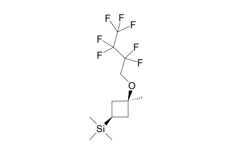 ((1s,3s)-3-(2,2,3,3,4,4,4-heptafluorobutoxy)-3-methylcyclobutyl)trimethylsilane