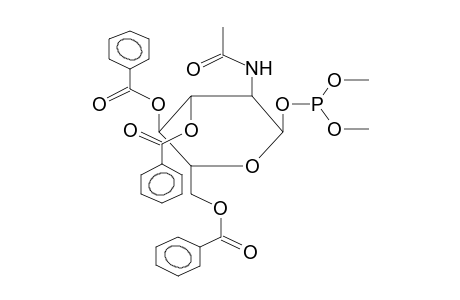 O-(2-ACETAMIDO-2-DEOXY-3,4,6-TRI-O-BENZOYL-ALPHA-D-GLUCOPYRANOSYL)-O,O-DIMETHYLPHOSPHITE