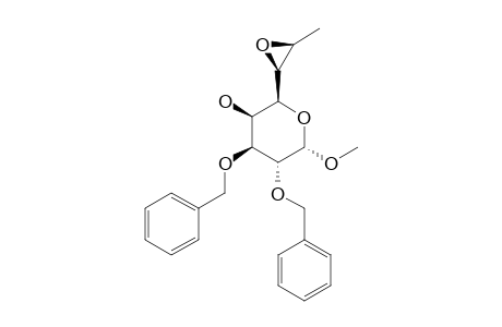 METHYL-6,7-ANHYDRO-2,3-DI-0-BENZYL-8-DEOXY-ALPHA-D-THREO-D-GALACTO-OCTOPYRANOSIDE