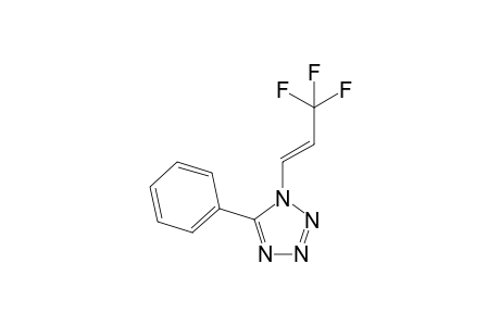 (E)-5-Phenyl-1-(3,3,3-trifluoroprop-1-en-1-yl)-1H-tetrazole