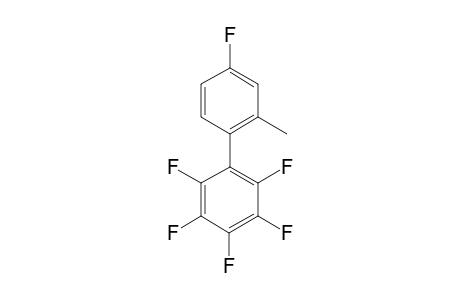2'-METHYL-4'-FLUORO-2,3,4,5,6-PENTAFLUORO-1,1'-BIPHENYL