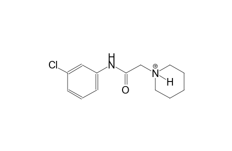 1-[2-(3-chloroanilino)-2-oxoethyl]piperidinium