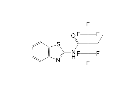 N-(1,3-benzothiazol-2-yl)-2,2-bis(trifluoromethyl)butanamide