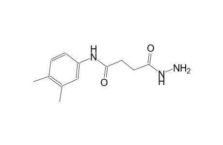N-(3,4-dimethylphenyl)-4-hydrazino-4-oxobutanamide