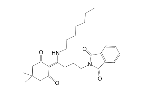 1H-Isoindole-1,3(2H)-dione, 2-[4-(4,4-dimethyl-2,6-dioxocyclohexyliden)-4-(heptylamino)butyl]-