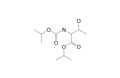 L-Threonine, N-(isopropyloxycarbonyl)-, isopropyl ester