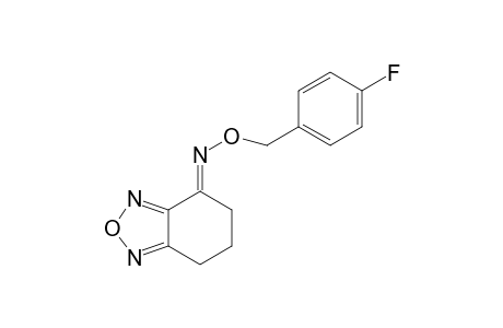 6,7-Dihydro-5H-benzo[1,2,5]oxadiazol-4-one o-(4-fluoro-benzyl)-oxime