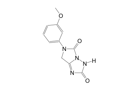 3H-imidazo[1,5-b][1,2,4]triazole-2,5-dione, 6,7-dihydro-6-(3-methoxyphenyl)-