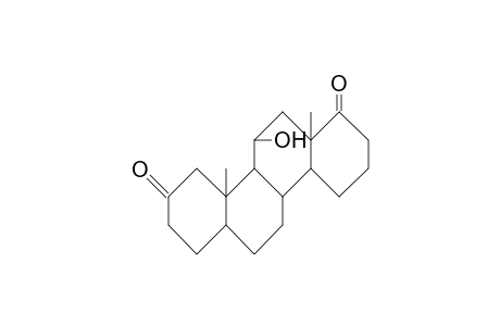 D-Homo-androstan-11a-ol-2,17a-dione