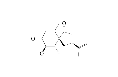 (3R,4S,5R,7S,9R)-3,9-Dihydroxy-Solavetivone
