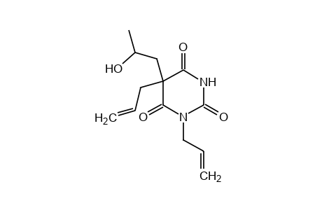 1,5-DIALLYL-5-(2-HYDROXPROPYL)BARBITURIC ACID