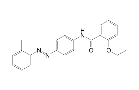 2-ethoxy-4'-(o-tolylazo)benzo-o-toluidide