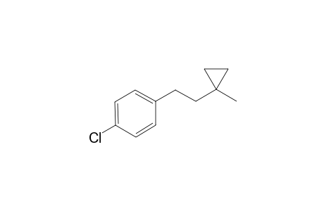 2-(1-Methylcyclopropyl)-1-(4-chlorophenyl)ethane