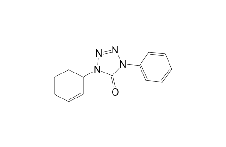 5H-Tetrazol-5-one, 1-(2-cyclohexen-1-yl)-1,4-dihydro-4-phenyl-