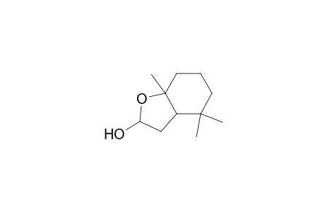 2-Benzofuranol, octahydro-4,4,7a-trimethyl-