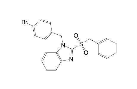 1H-benzimidazole, 1-[(4-bromophenyl)methyl]-2-[(phenylmethyl)sulfonyl]-