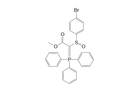 [(Methoxycarbonyl)(4-bromophenylsulfinyl)methylene]triphenylphosphorane