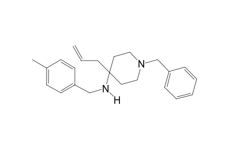 4-Allyl-1(N)-benzyl-4-[N-(4'-methylbenzyl)amino]piperidine