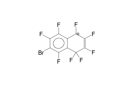 7-BROMOPERFLUORO-1-NAPHTHALENONIUM CATION