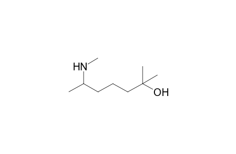 2-methyl-6-(methylamino)-2-heptanol