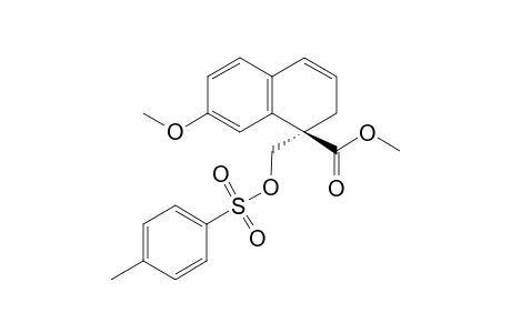 (R)-Methyl 1-p-tosyloxymethyl-7-methoxy-1,2-dihydronaphthene-1-carboxylate