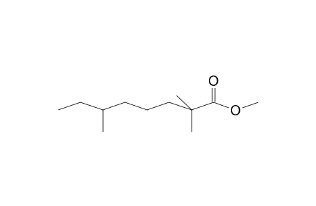 2,2,6-Trimethyl-octanoic acid, methyl ester
