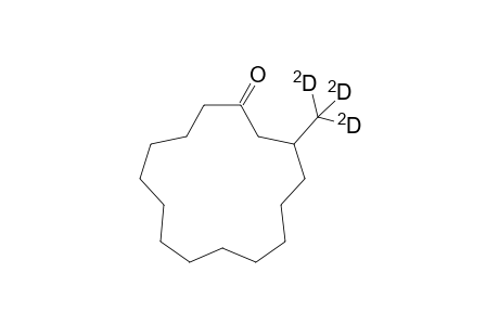 3-(Trideuteriomethyl)cyclopentadecan-1-one