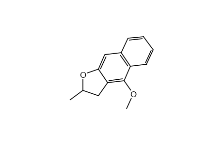 NAPHTHO/2,3-B/FURAN, 2,3-DIHYDRO- 4-METHOXY-2-METHYL-,