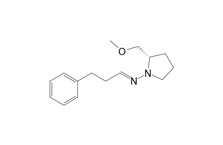 (S)-2-Methoxymethyl-1-(3-phenylpropylidenamino)pyrrolidine