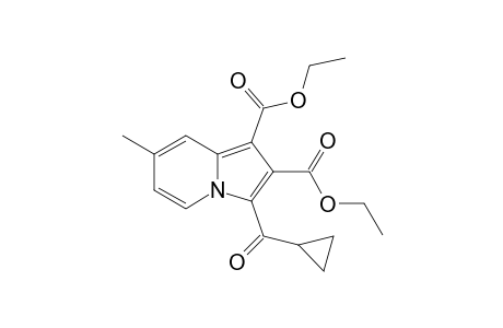 Diethyl 3-Cyclopropylcarbonyl-7-methyl-indolizine-1,2-dicarboxylate