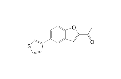 2-Acetyl-5-(3-thienyl)benzofuran