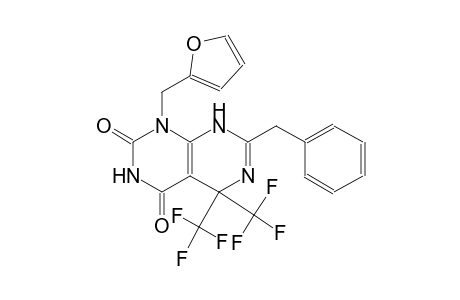 7-benzyl-1-(2-furylmethyl)-5,5-bis(trifluoromethyl)-5,8-dihydropyrimido[4,5-d]pyrimidine-2,4(1H,3H)-dione