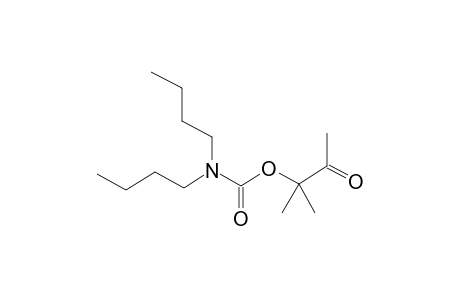 2-Methyl-3-oxobutan-2-yl dibutylcarbamate