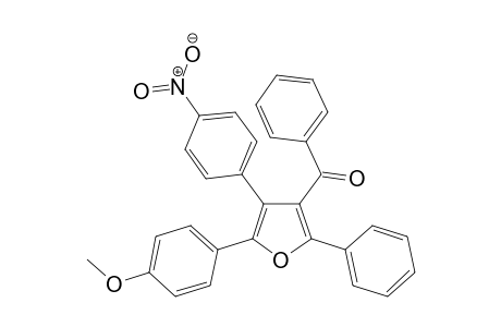 (5-(4-methoxyphenyl)-4-(4-nitrophenyl)-2-phenylfuran-3-yl)(phenyl)methanone
