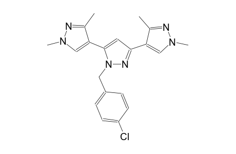 1'-(4-chlorobenzyl)-1,1'',3,3''-tetramethyl-1H,1'H,1''H-4,3':5',4''-terpyrazole