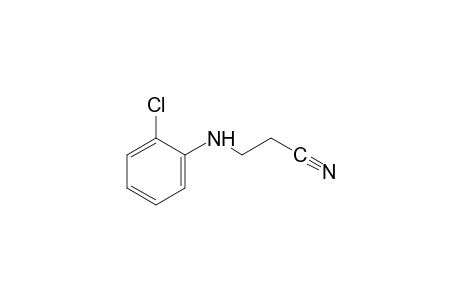 3-(o-chloroanilino)propionitrile