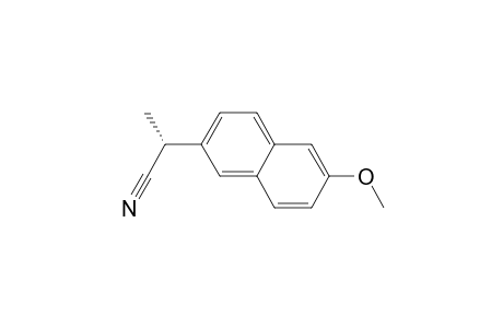(2R)-2-(6-methoxy-2-naphthalenyl)propanenitrile