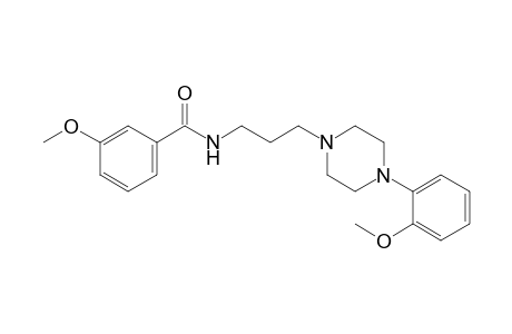 3-Methoxy-N-[3-[4-(2-methoxyphenyl)piperazin-1-yl]propyl]benzamide