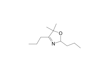 Oxazole, 2,5-dihydro-5,5-dimethyl-2,4-dipropyl-