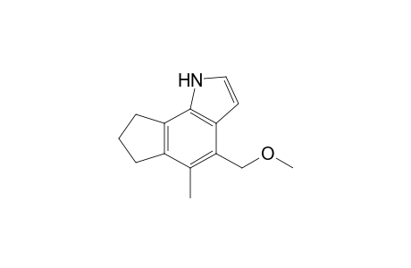 4-(methoxymethyl)-5-methyl-1,6,7,8-tetrahydrocyclopenta[g]indole