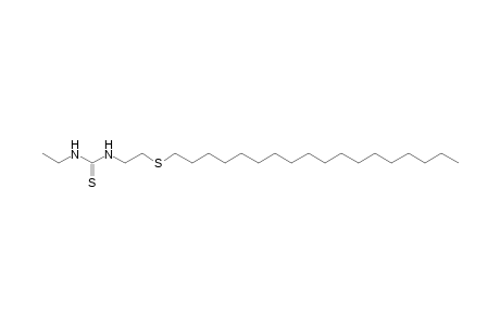 N-Ethyl-N'-[2-(octadecylsulfanyl)ethyl]thiourea