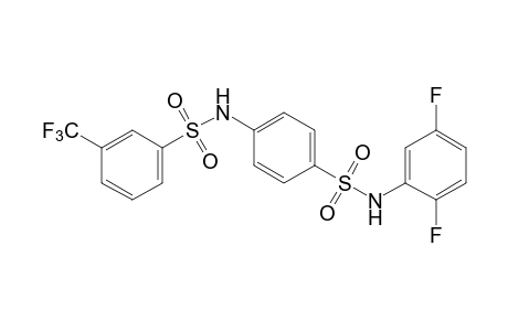 N-(2,5-difluorophenyl)-3'-(trifluoromethyl)-4,N'-bi[benzenesulfonamide]