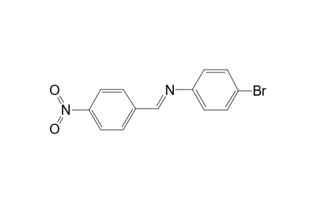 4-Bromo-N-[(E)-(4-nitrophenyl)methylidene]aniline