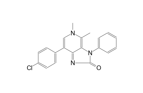 7-(4-chlorophenyl)-4,5-dimethyl-3-phenyl-3,5-dihydro-2H-imidazo[4,5-c]pyridin-2-one