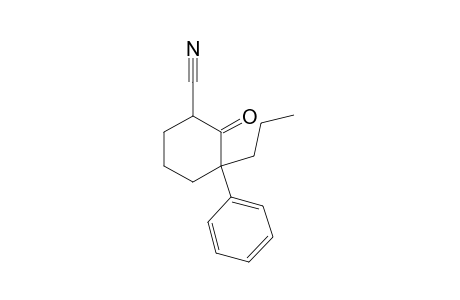 2-OXO-3-PHENYL-3-PROPYLCYCLOHEXANECARBONITRILE
